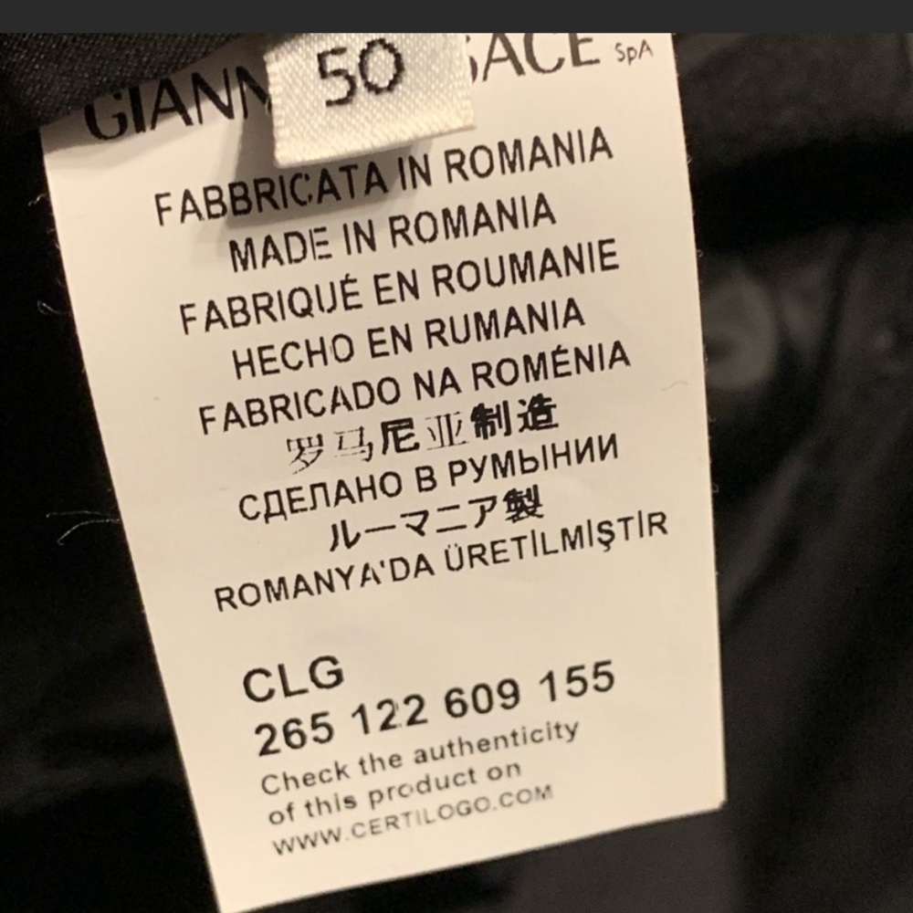 Versace Blazer Suit - Picture 5 of 6